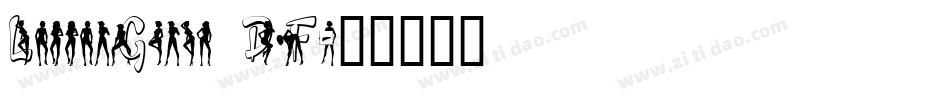 LetterGirls DF字体转换